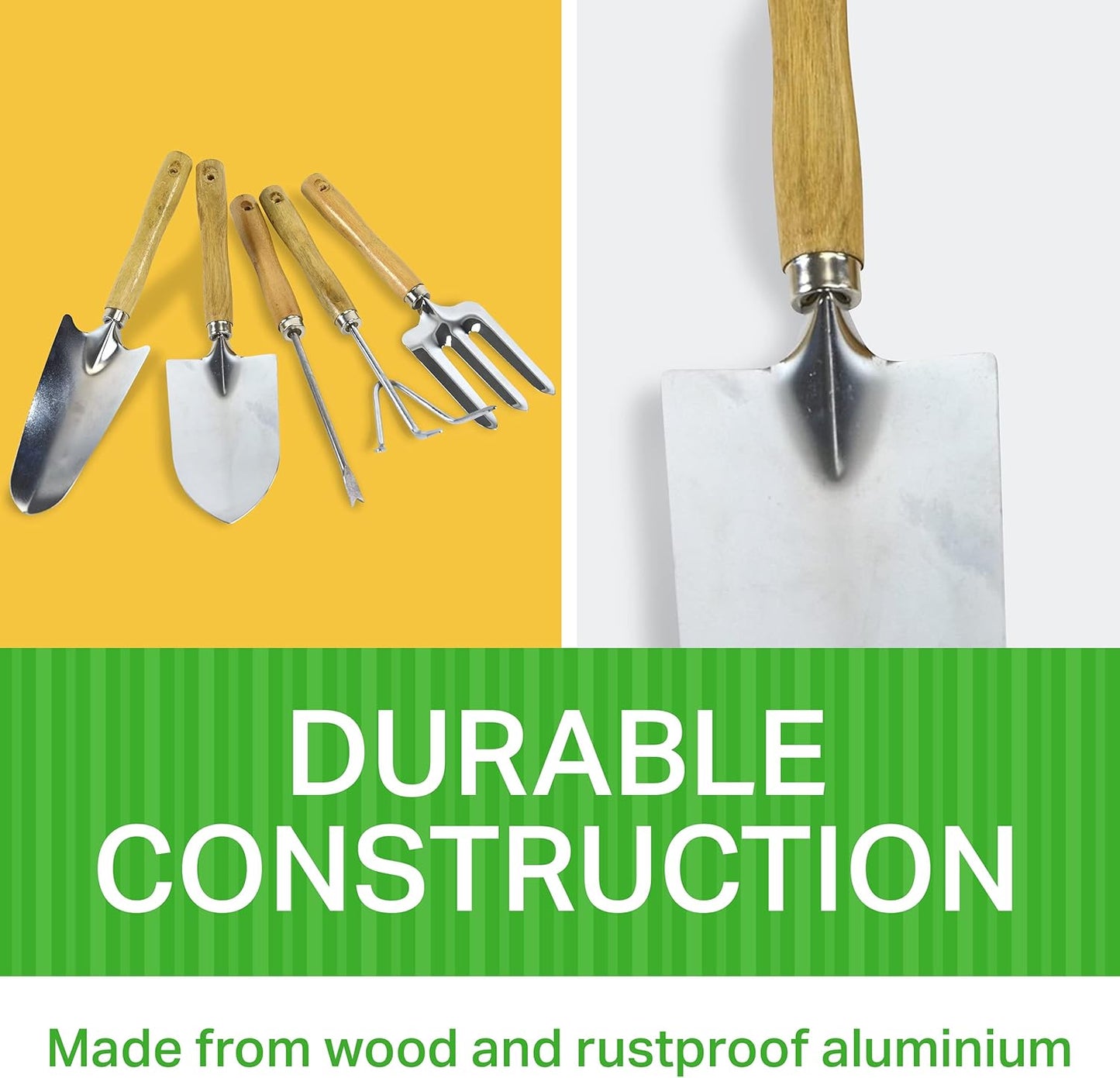 Plant Theatre Gardening Tool Bag - Oxford, Waterproof, Included Tools