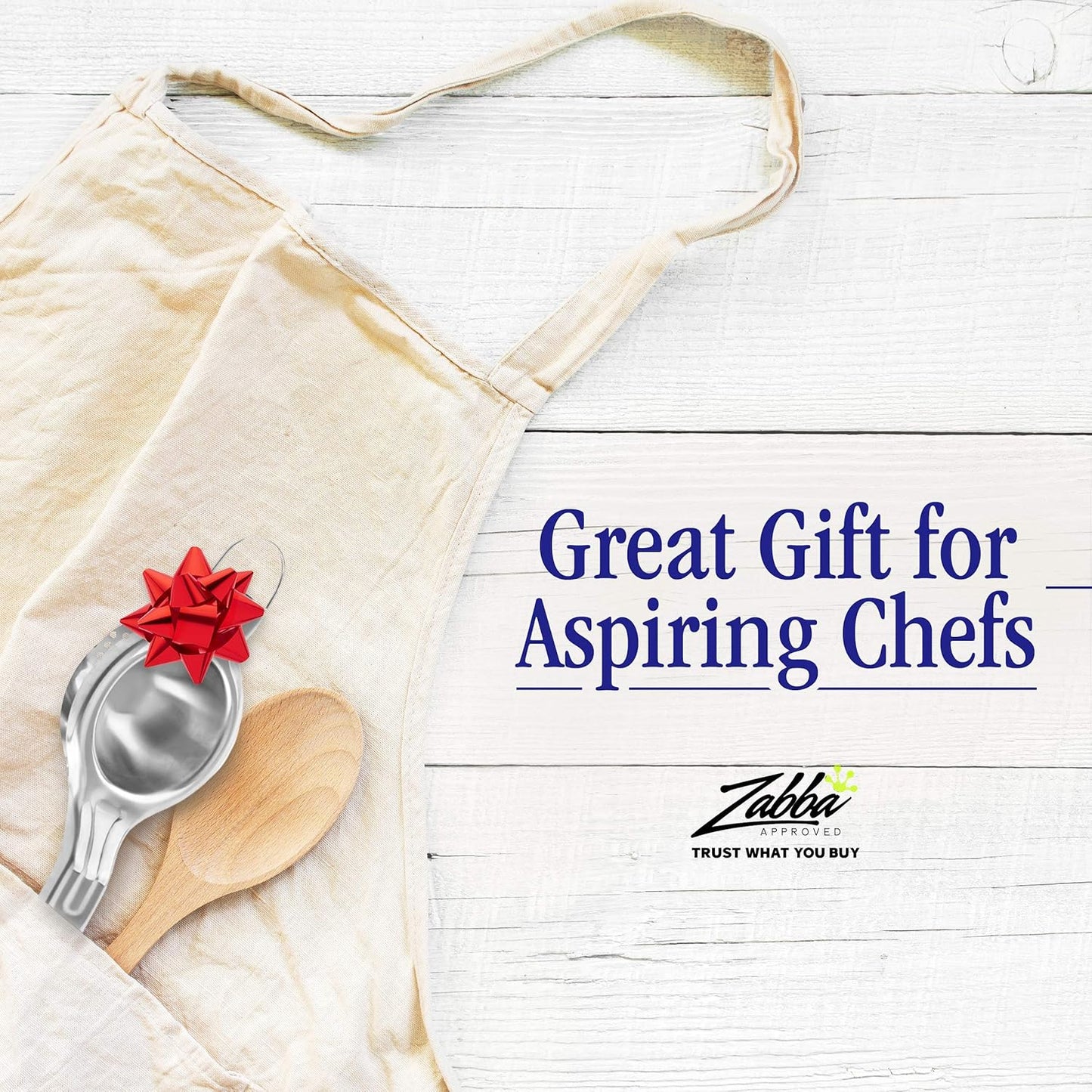 Nuvantee Lemon Squeezer – Large Stainless-Steel Manual Citrus Juicer for Lime & Orange Juice