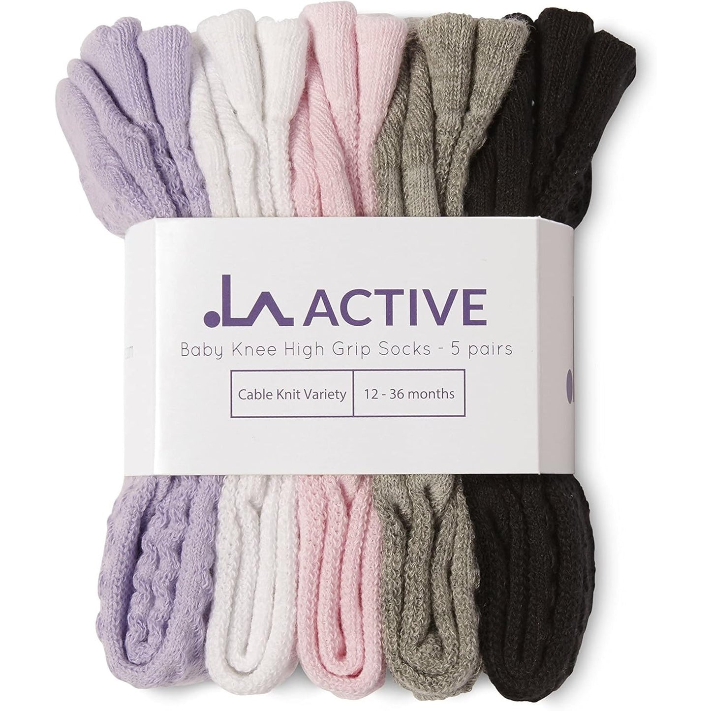 Knee Socks Long Socks - Baby Toddler Infant - Non-Slip Non-Slip