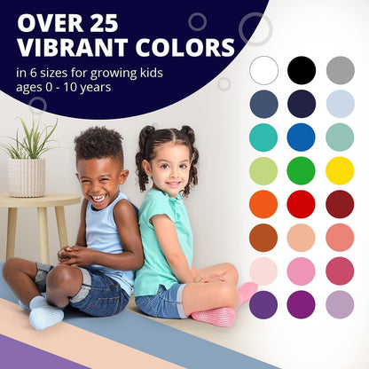 Non-Slip Cotton Sports Socks – Baby Boys & Girls, ABS Warm Cuddly Socks