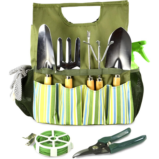 Plant Theatre Gardening Tool Bag - Oxford, Waterproof, Included Tools