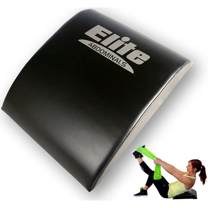 Elite Sportz Ab Mat – High-Density Foam Sit-Up Mat for Abs, Obliques & Back Support with Band