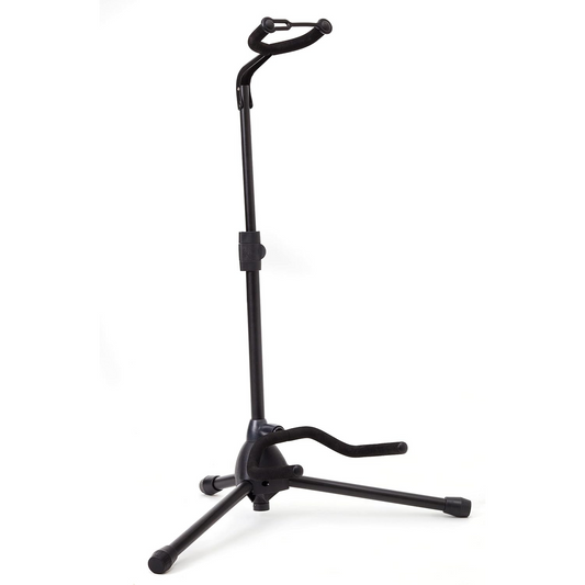 Hola! Music Guitar Stand – Adjustable Height, Collapsible with Padded Neck & Yoke, Tripod (Pack of 1)