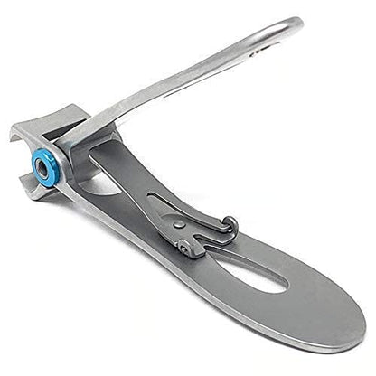 Heavy Duty Nail Clippers for Thick Nails, Professional Fingernail & Toenail Clippers for Men, Women & Seniors, Silver