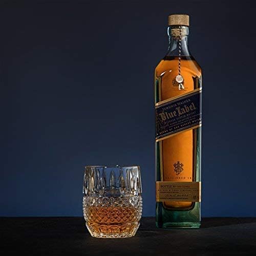 Unique Whiskey Glasses Set - 2 Crystal Rocks Tumblers, 10oz for Bourbon, Scotch, Liquor