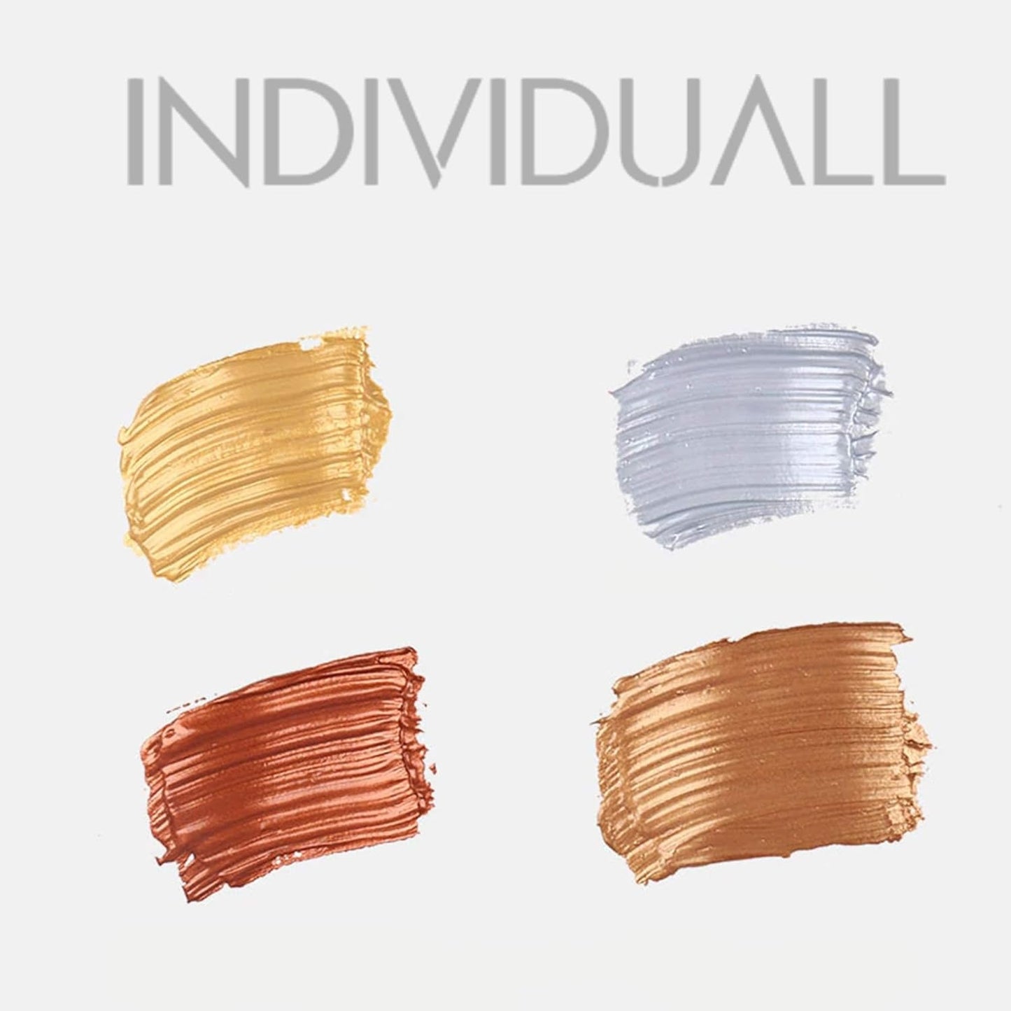 Metallic Acrylic Paint Set - 8-Pack (20mL) for Canvas, Wood & Walls