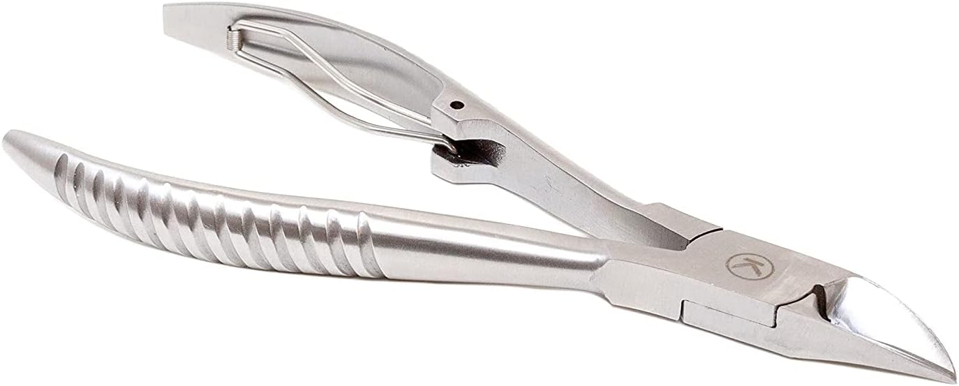 Ingrown Toenail Clippers - 5" KP-700 Stainless Steel Nippers for Thick Nails, Men, Women & Seniors - Professional Podiatrist Tool