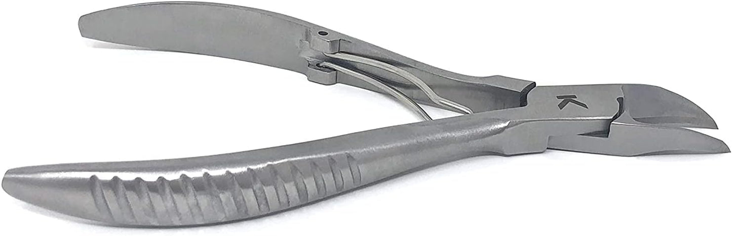 Ingrown Toenail Clippers - 5" KP-700 Stainless Steel Nippers for Thick Nails, Men, Women & Seniors - Professional Podiatrist Tool