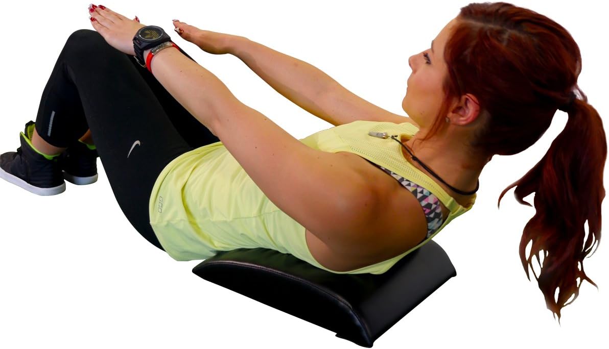 Elite Sportz Ab Mat – High-Density Foam Sit-Up Mat for Abs, Obliques & Back Support with Band