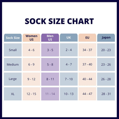 Non-Slip Yoga Grip Socks – Barre, Ballet, Pilates Athletic Socks for Men & Women, S/M