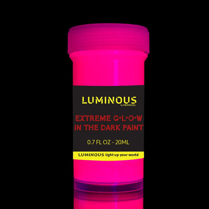 Individuall Extreme Glow in The Dark Colours Set | Neon Glow Colours that Glow in the Dark