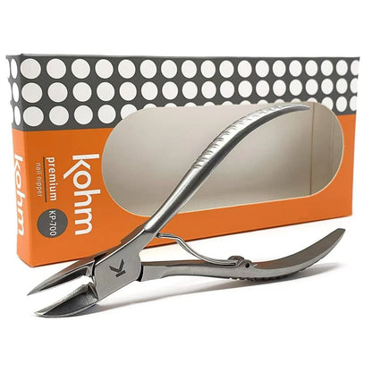 Ingrown Toenail Clippers - 5" KP-700 Stainless Steel Nippers for Thick Nails, Men, Women & Seniors - Professional Podiatrist Tool