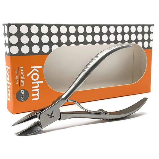 Ingrown Toenail Clippers - 5" KP-700 Stainless Steel Nippers for Thick Nails, Men, Women & Seniors - Professional Podiatrist Tool