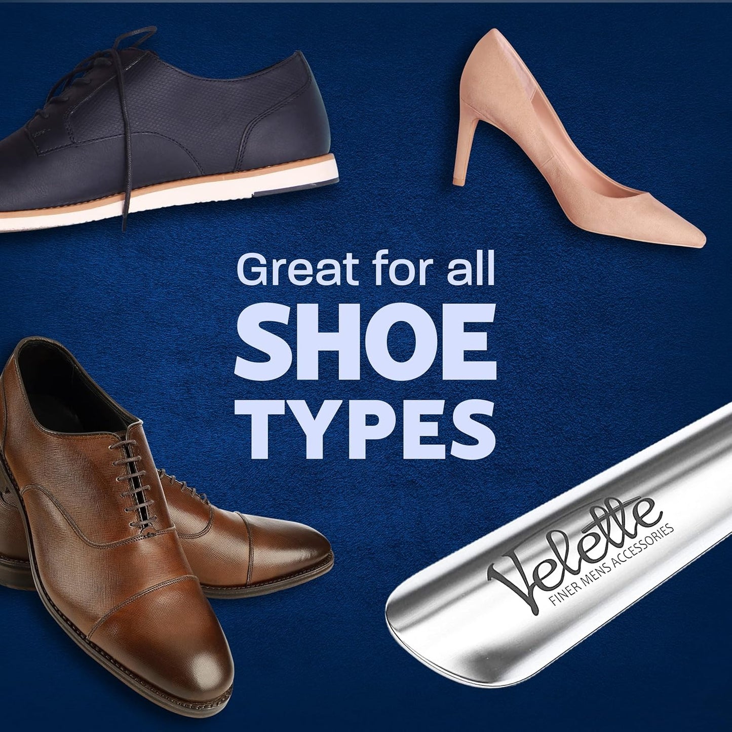 16.5" Long Shoe Horn for Boots & Travel, Ideal for Men & Women