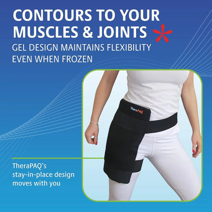 Reusable Gel Ice Pack - XL Hot & Cold Pain Relief (36 x 28 cm)