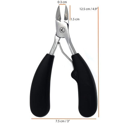 Podiatrist Toenail Clippers – Heavy Duty Ingrown Toenail Clippers for Thick Nails, Large WHS-800