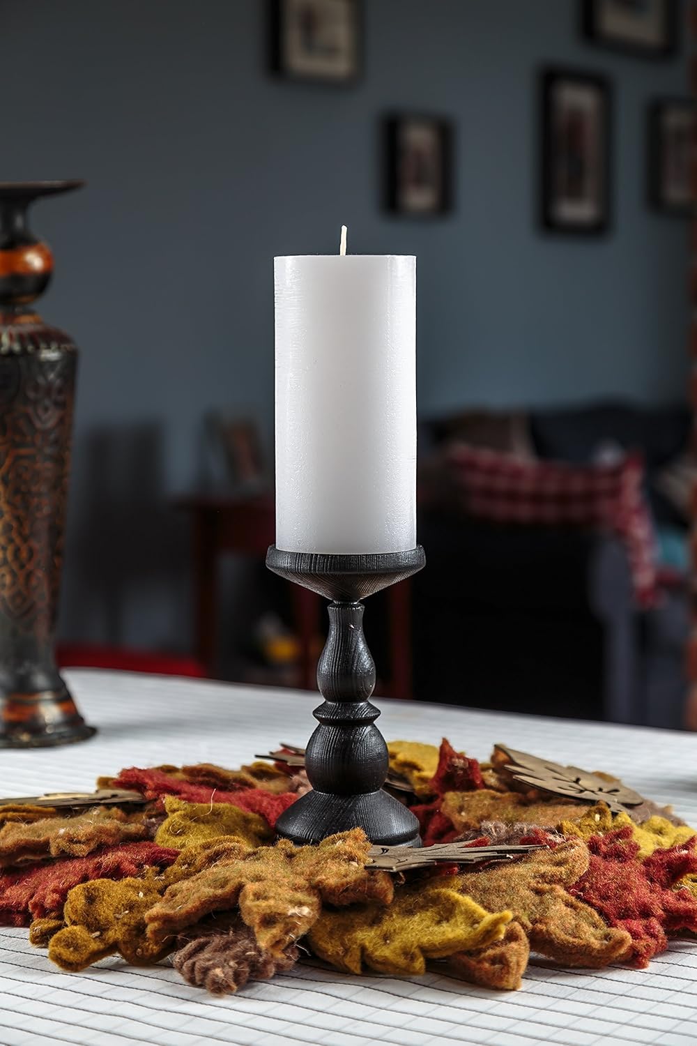 Melt Candle Pillar Candles, 3-Pack, Unscented for Home, Church, Weddings, 3" x 6", White