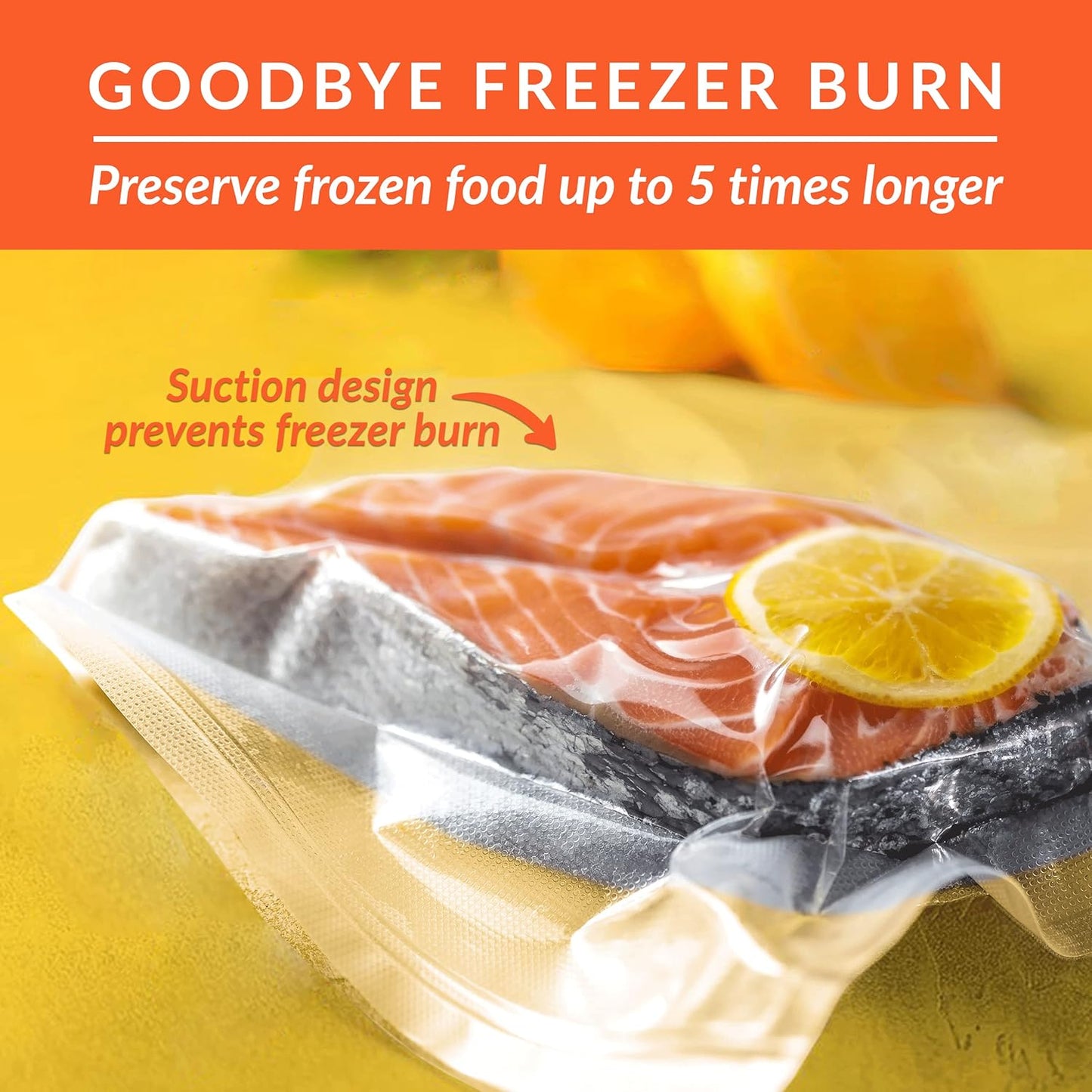 Vakuumierbeutel, 2er-Set 11" x 50' BPA-freie Rollen, Vakuumversiegelung für Sous Vide und Essenszubereitung, Vakuumierbeutel für Lebensmittel in Handelsqualität 