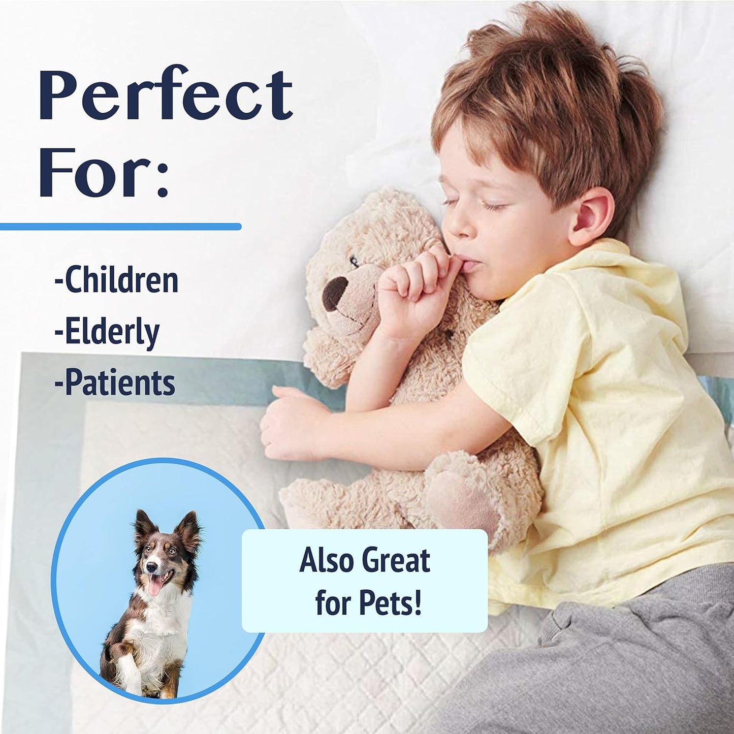 Medokare Incontinence Bed Pads - 1500ml Absorbency, Waterproof (36 Pack)