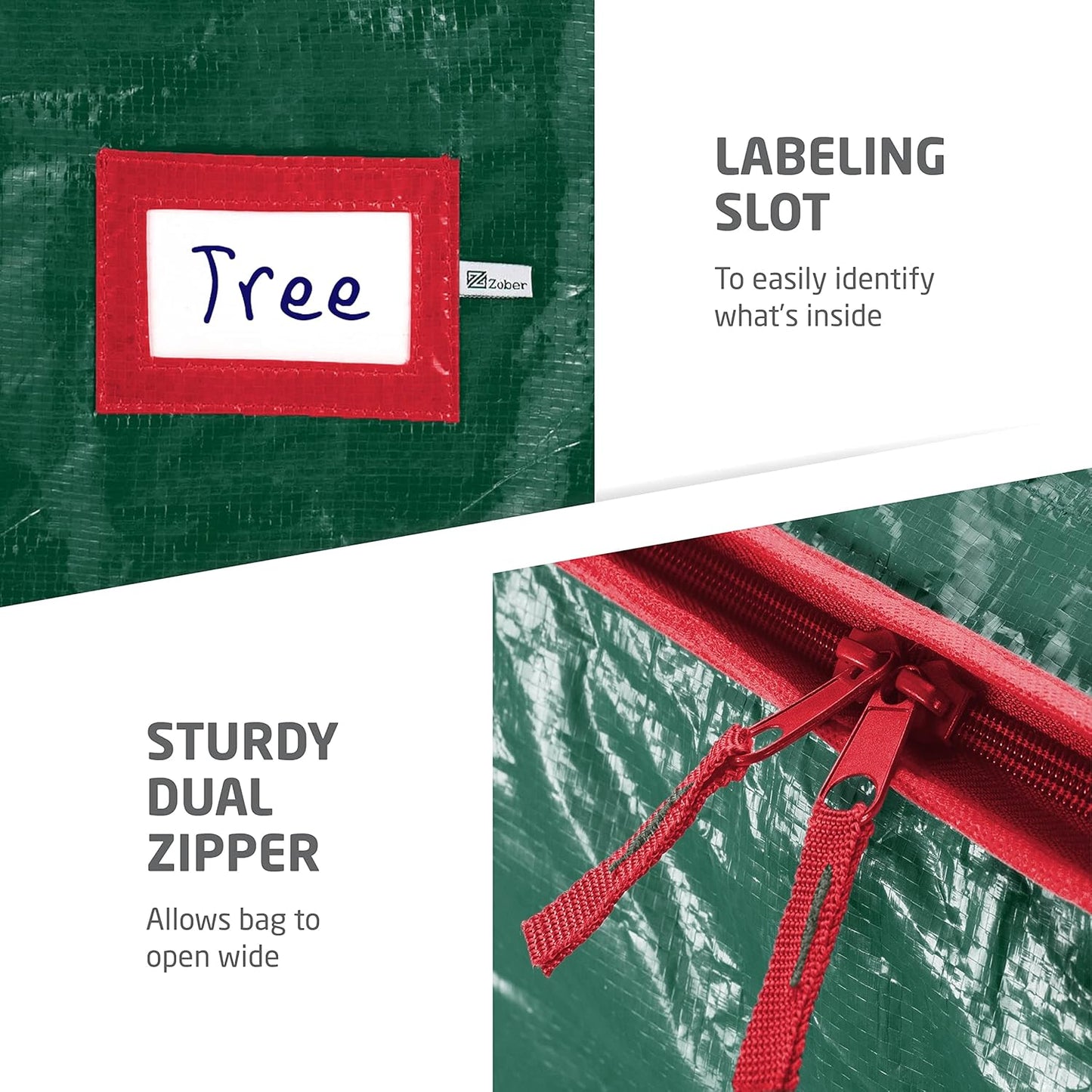 Christmas Tree Storage Bag – For 9-Foot Trees, Durable Waterproof with Carry Handles