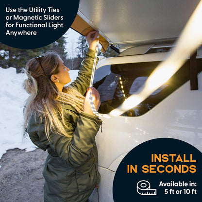 Power Practical Luminoodle mit Batterie, 5 Fuß 