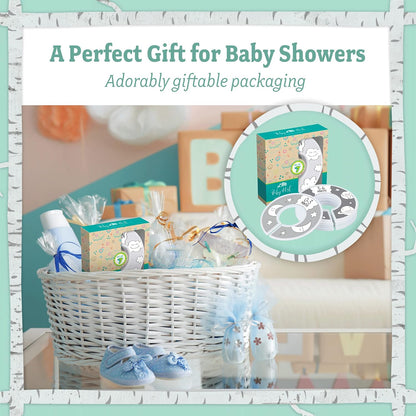 Baby Velvet Baby Hangers with Closet Dividers – Non-Slip Nursery Organizer for Infants