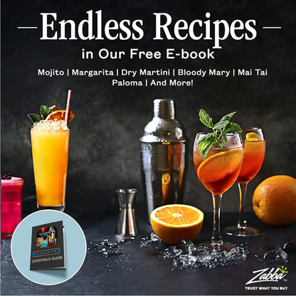 Nuvantee Cocktail-Shaker-Set, 24 oz Martini- und Getränkemixer mit eingebautem Sieb, Messbecher, Home-Barkeeper-Set, Martini-Shaker aus Edelstahl 