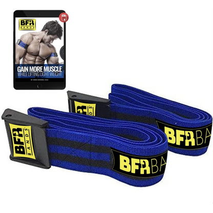 BFR Bands – Occlusion Training Straps for Muscle Growth, Quick-Release Elastic Bands