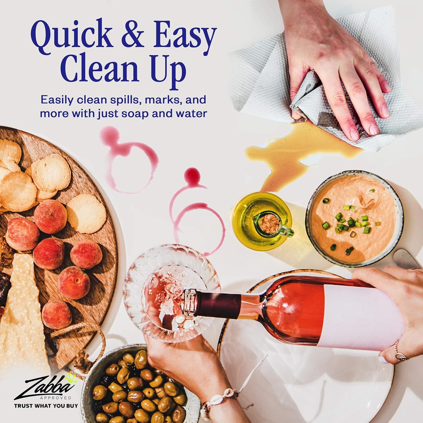 Nuvantee Table Protector Pad – 52 x 108 Inch Premium Spill & Heat Guard with Flannel Backing, Easy to Clean