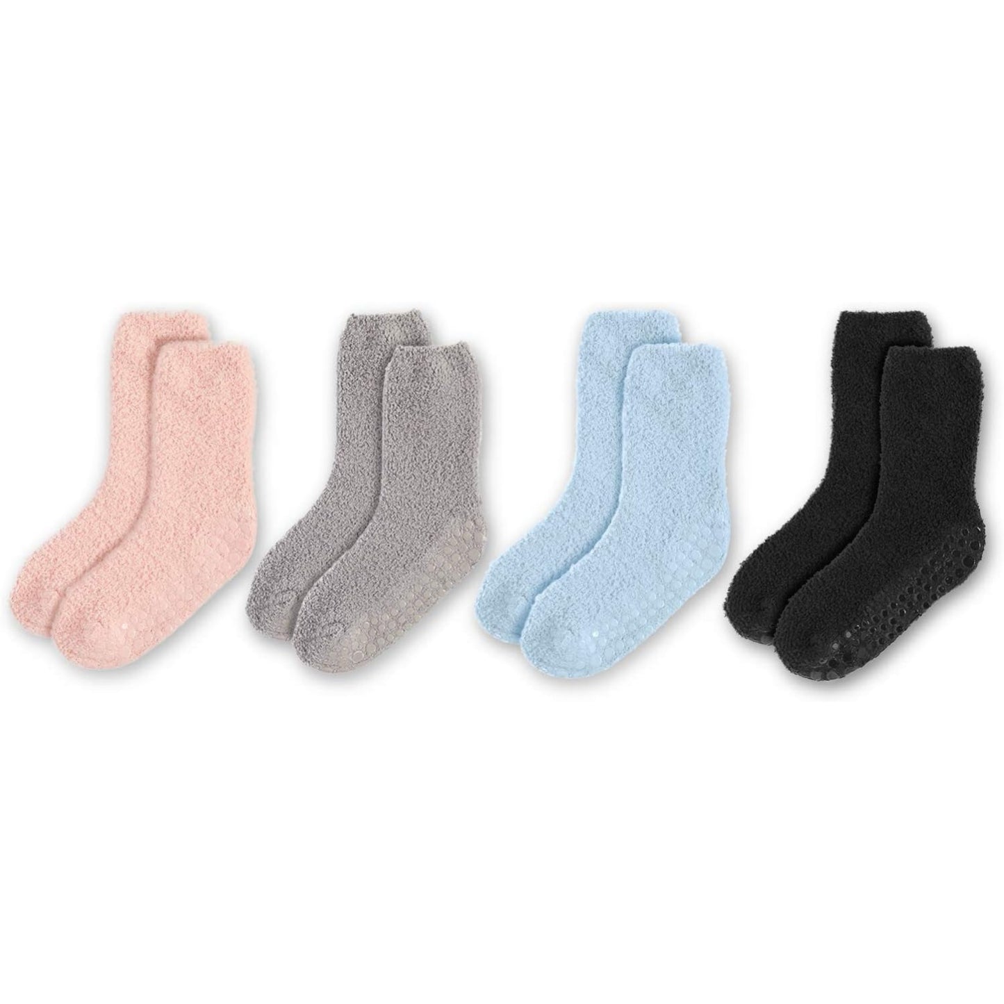 Fuzzy Socks - Non-Skid Anti-Slip Grip for Home & Hospital