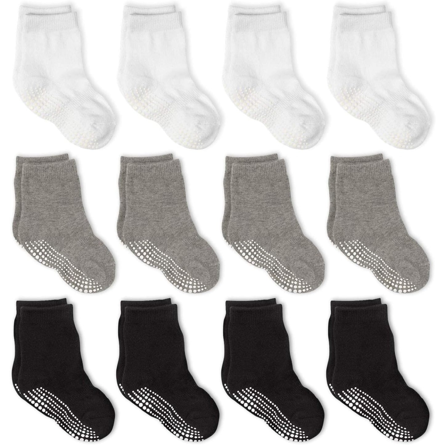 Non-Slip Cotton Sports Socks – Baby Boys & Girls, ABS Warm Cuddly Socks