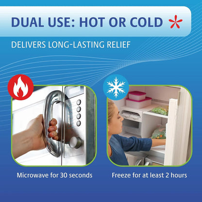 Reusable Gel Ice Pack - XL Hot & Cold Pain Relief (36 x 28 cm)