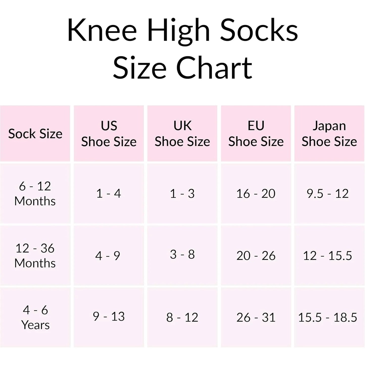 Knee Socks Long Socks - Baby Toddler Infant - Non-Slip Non-Slip